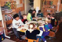 dated 1994 shows students working at desks